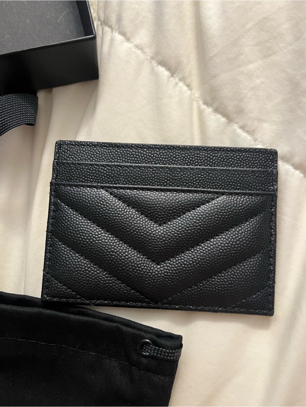 YSL Cassandre Monogram Card Wallet - Picture 5 of 9